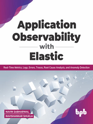 cover image of Application Observability with Elastic